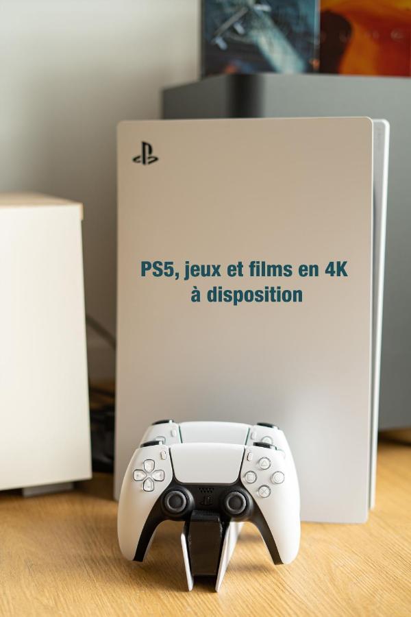 Capsule Nature & Photos - Jacuzzi - Netflix & Home Cinema - Ps5 & Jeu Thun-Saint-Martin Exterior foto